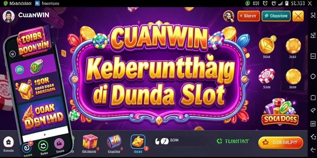 Tampilan menarik dari gameplay Slot CUANWIN yang memikat.