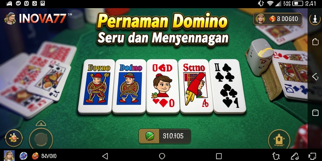 Tampilan gameplay INOVA77 yang menarik dan seru.