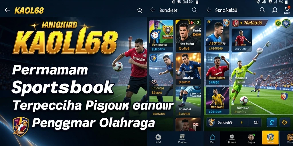 Tampilan gameplay Sportsbook KAOL68 yang menarik dan interaktif.