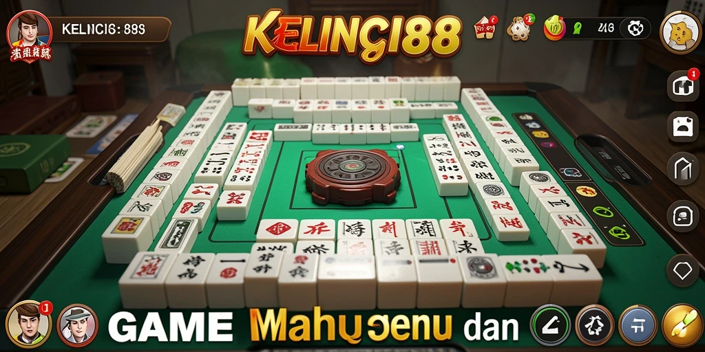 Tangkapan layar menunjukkan gameplay seru KELINCI88 dengan grafis Mahjong yang menarik.