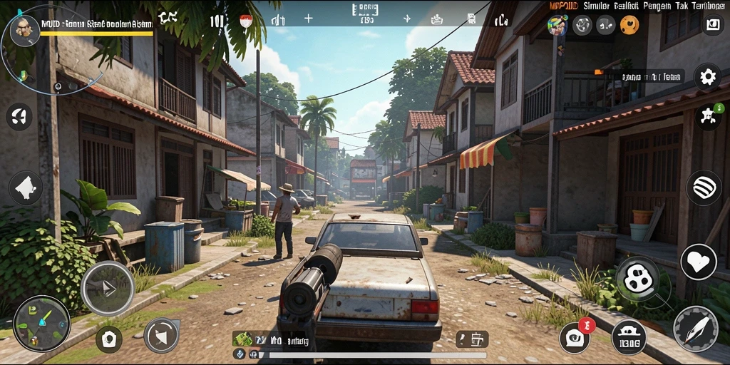 Tampilan gameplay MPOID yang menarik dan realistis