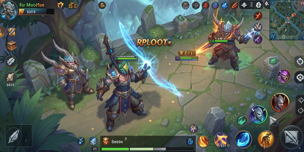 Tampilan gameplay RPLOOT yang memukau dan interaktif.
