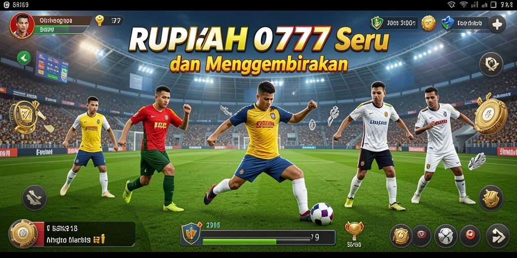 Tampilan gameplay seru dengan aksi olahraga yang mendebarkan.