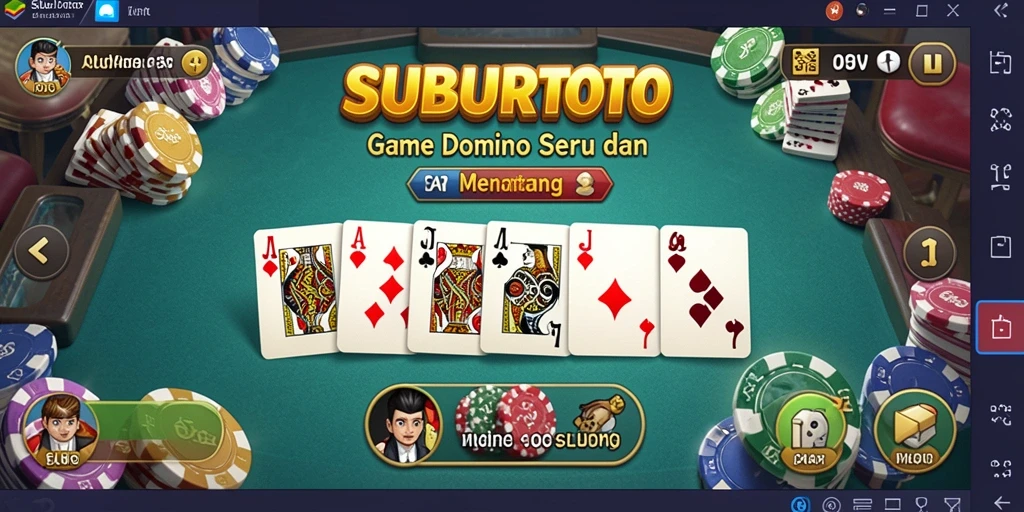 Tampilan gameplay SUBURTOTO yang menarik dan penuh tantangan.